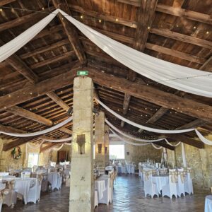 Grande composition rose poudré