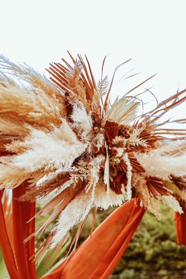 Grande composition terracotta