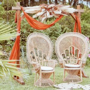 Grande composition rose poudré